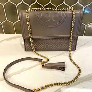 Tory Burch Fleming Matte Convertible Shoulder Bag